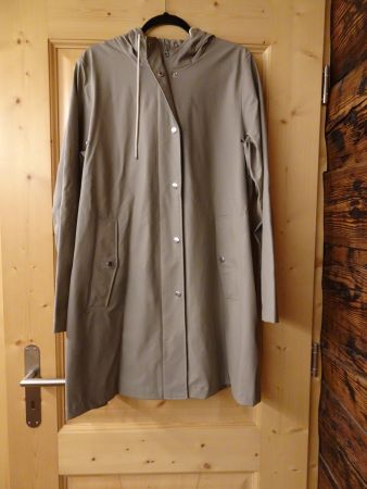 Regenjacke in Taupe von Samsøe Samsøe Gr. L - 42682