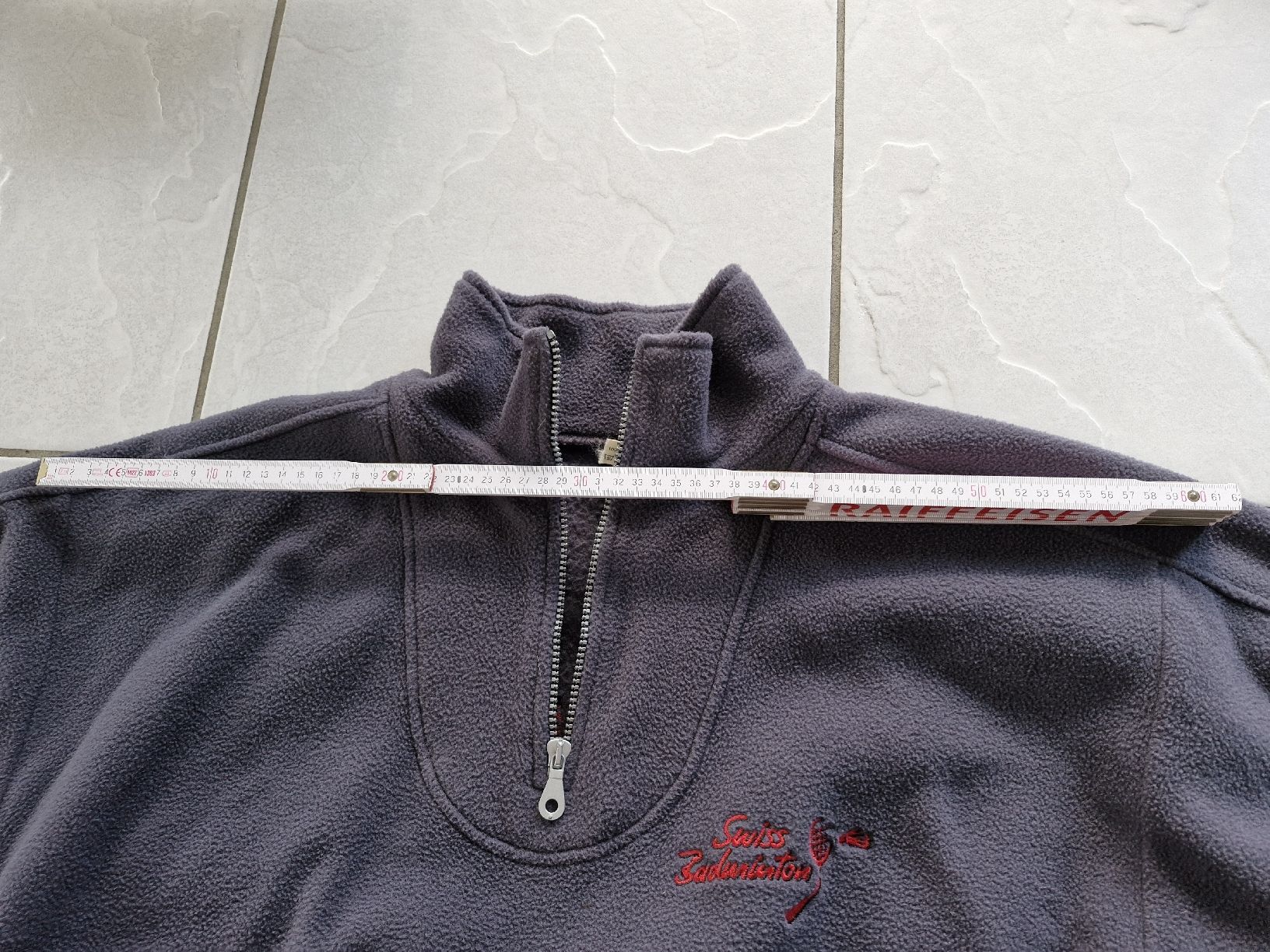 Maglioni & Felpe: Fleecepullover von Texspo, Swiss Badminton, Gr. L – Usato da Frauenfeld venduto da Kasico 1