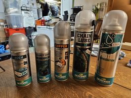 Motorex Spray Set Kupfer, Kette, Helm, Akku, Textil -Top! (F