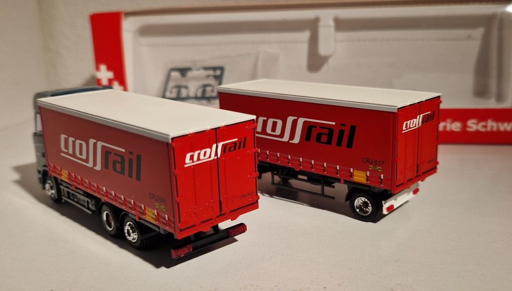 AWM Modellautos: Planzer LKW (AWM) mit 2x CrossRail Wechselpritschen HO – Neu (gemäss Beschreibung) aus Zürich von rascala 5