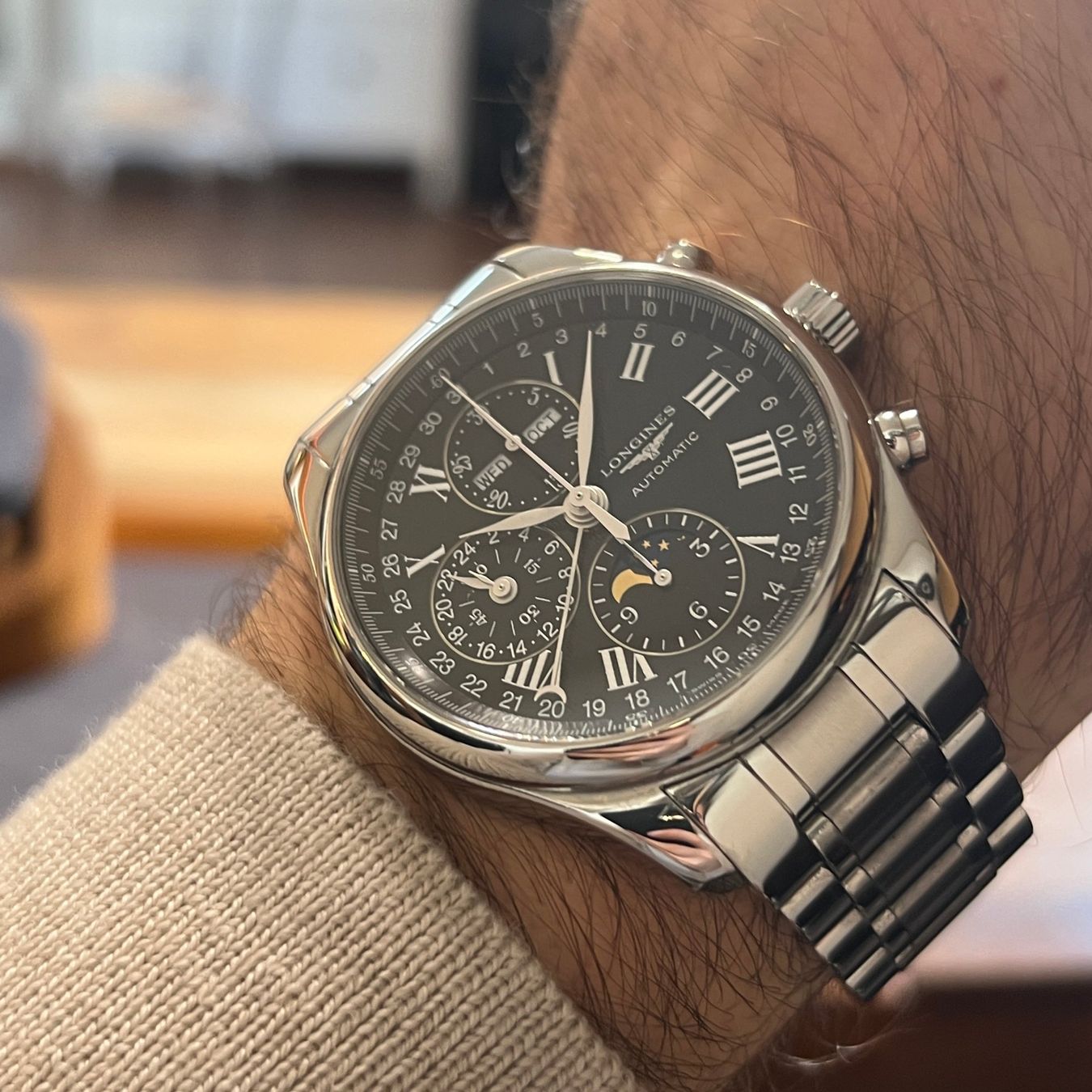 Longines Uhren: Longines Master Collection Moon-Phase L2.773.4 – Gebraucht aus Carouge GE von Watchaser 3