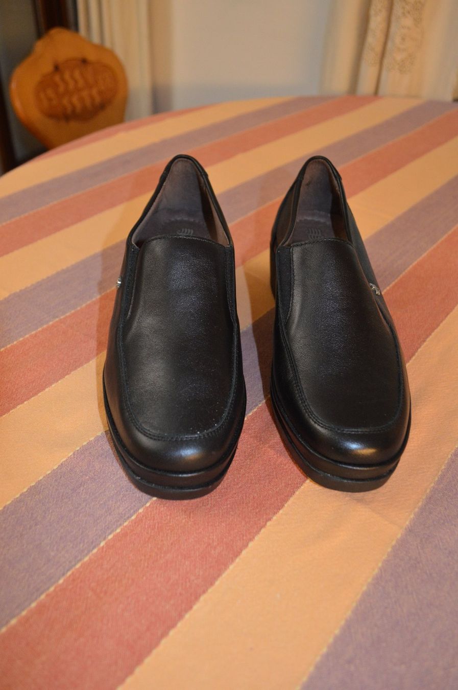 Damenschuhe: Mocassino da donna in pelle nera – Neu (gemäss Beschreibung) aus Brione s. Minusio von clk_8kjj 1