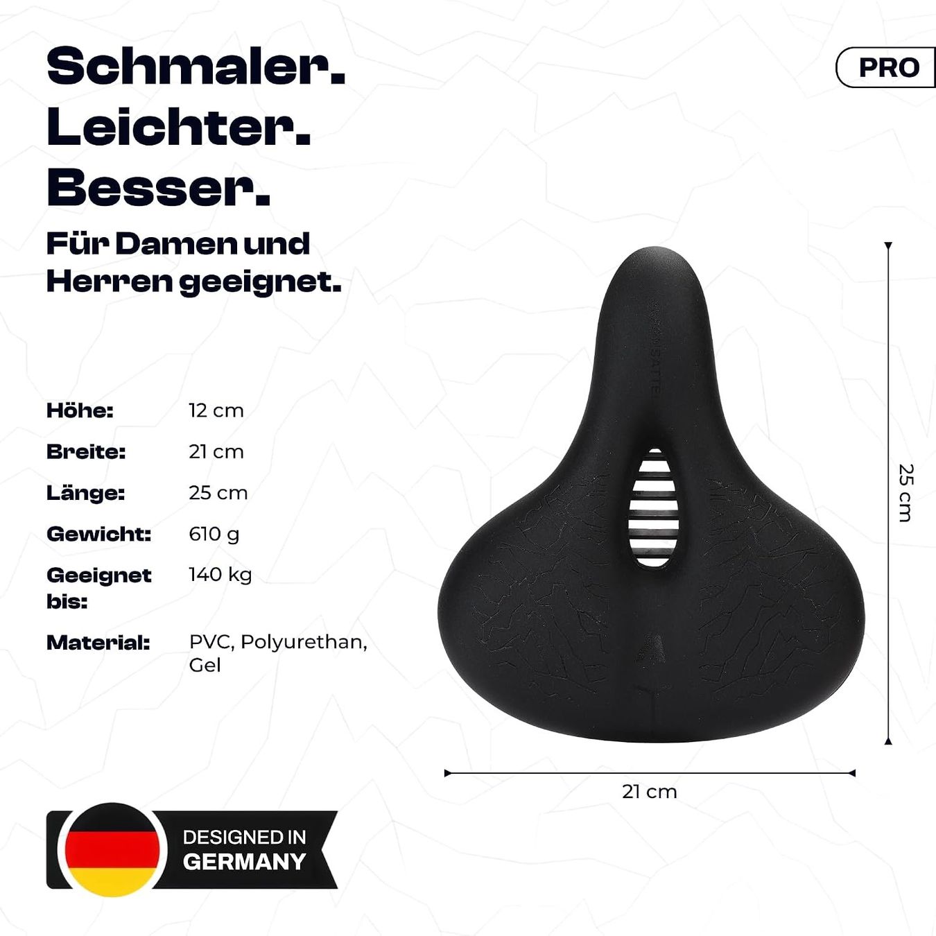 Pezzi di ricambio: Alpensattel 3.0 Komfort PRO – Nuovo e nell'imballaggio originale da Thun venduto da solex777 1