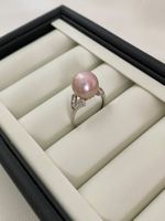 11mm Süsswasser Perle Ring