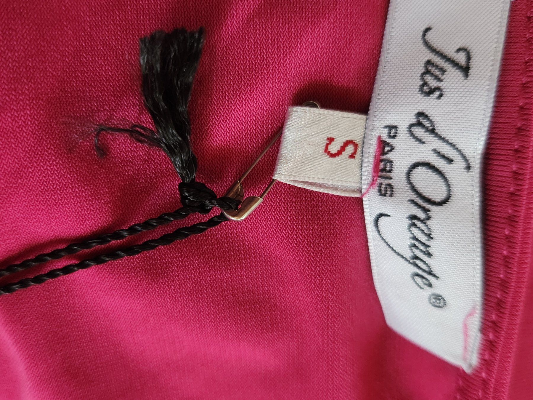 Kleider: Robe rose Jus d'Orange Paris taille S drapée fleur – Gebraucht aus Niedergösgen von Eva2410 9