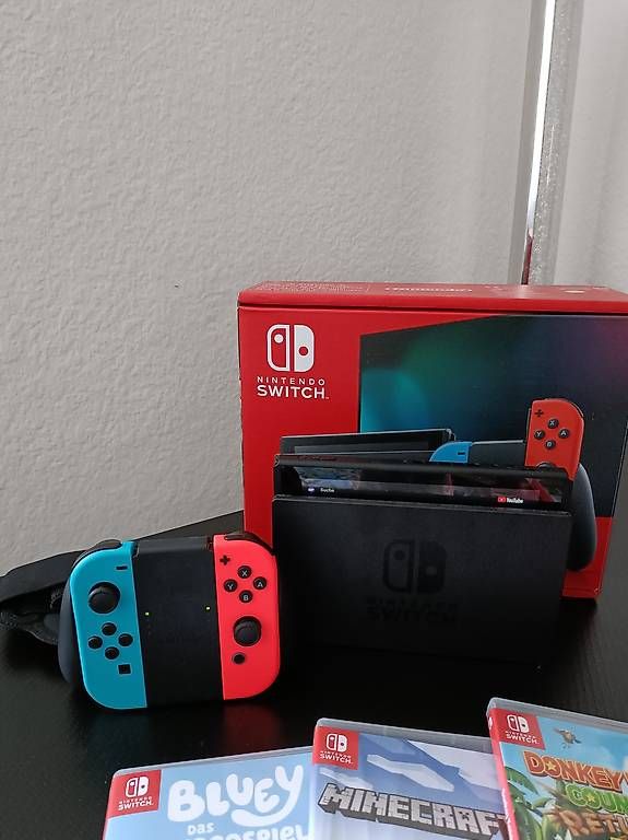 Nintendo Console: Nitendo Switch mit 6 Spiele mit Garantie – Usato da Affoltern am Albis venduto da shadow29101 1