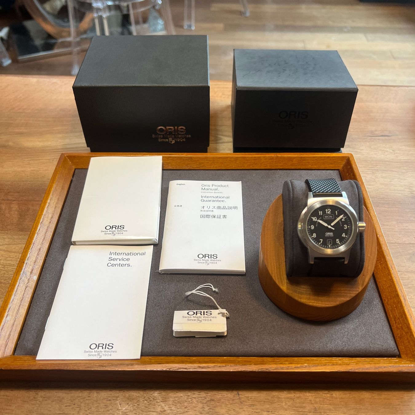 Oris Uhren: FLASH SALE Oris BC3 Day-Date Automatic Full Set 635.7500.416 – Gebraucht aus Carouge GE von Watchaser 9