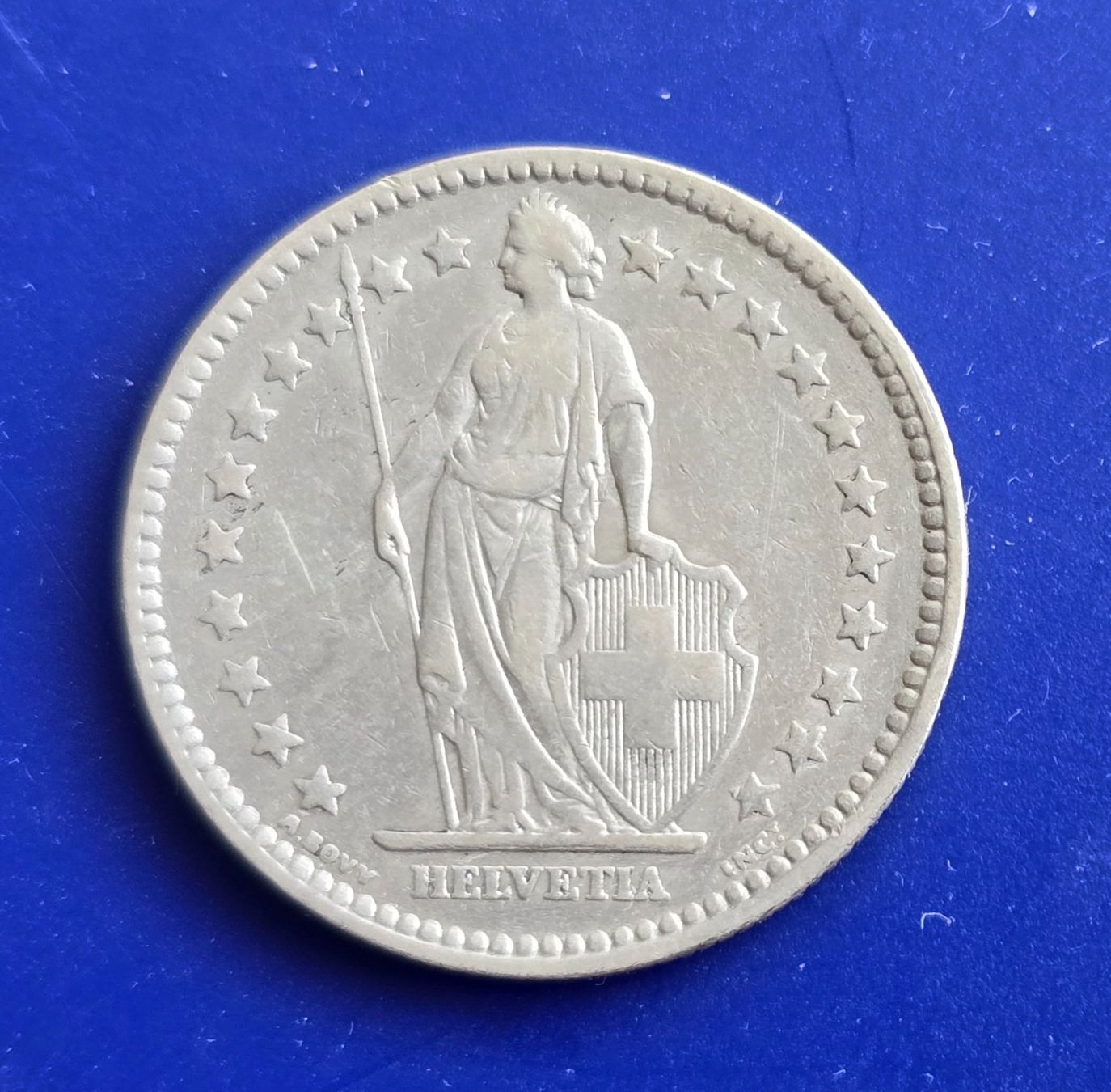 Tutti le monete: Silber Schweiz 2 Fr. 1878 – Usato da Winterthur venduto da Cruiser3 1