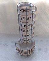 Vintage Espresso Kaffeetassen Set -F73