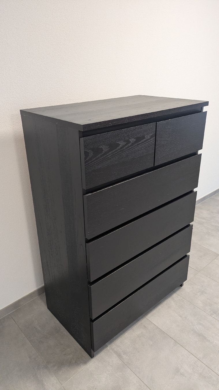 Ikea Cassettiere: IKEA MALM Kommode 6Schubladen – Usato da Stettlen venduto da JoeDice89