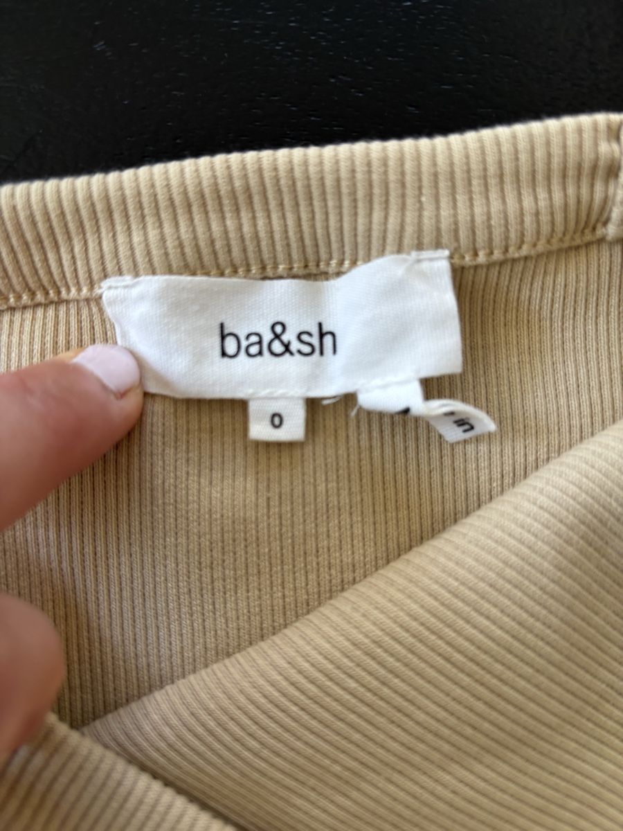 Ba&Sh Top: Bash Oberteil beige 0 wie Neu – Usato da Fribourg venduto da dafral 2
