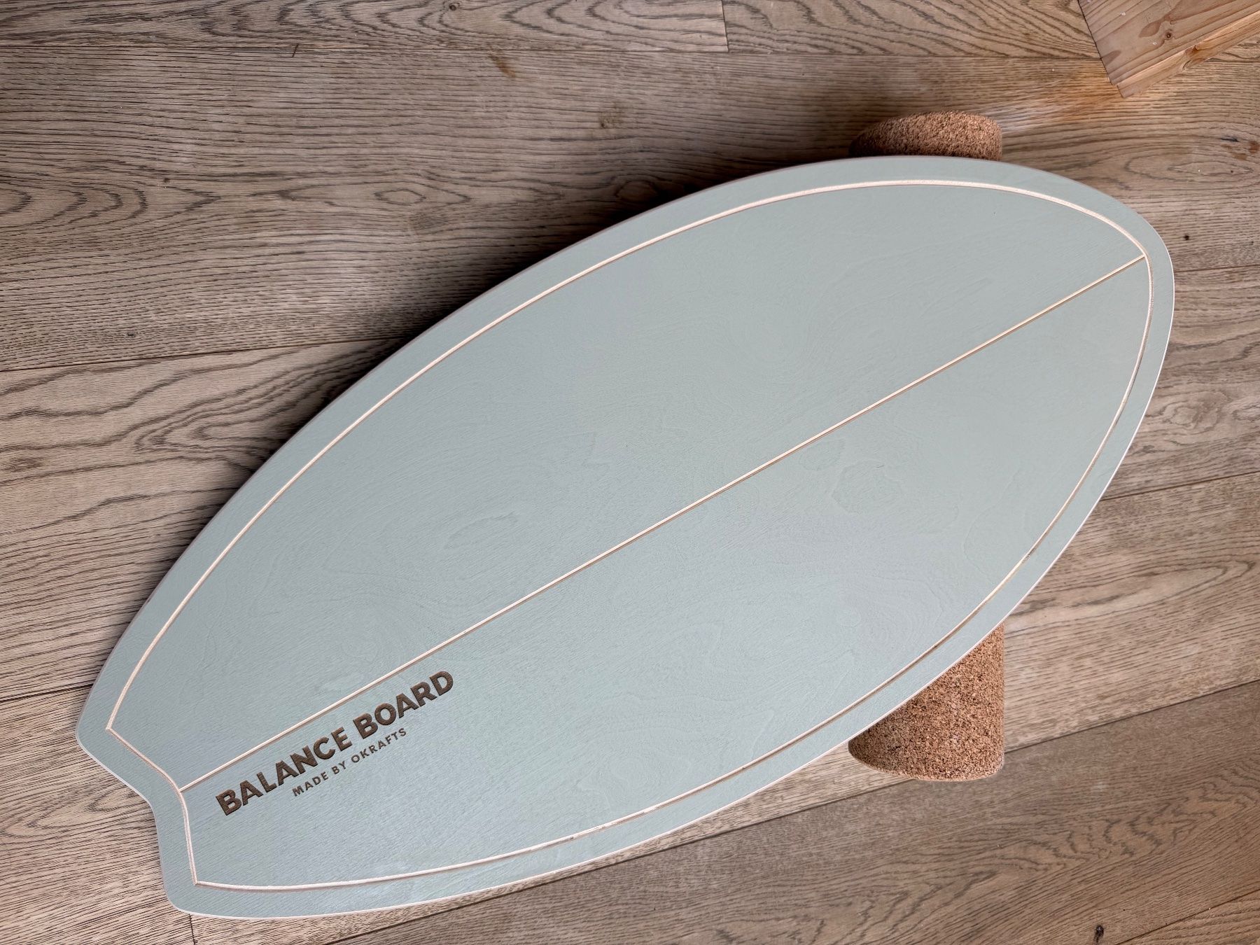 Hometrainer: Surf Balance Board mit Korkrolle – Nuovo (secondo la descrizione) da Maienfeld venduto da Luzia2254