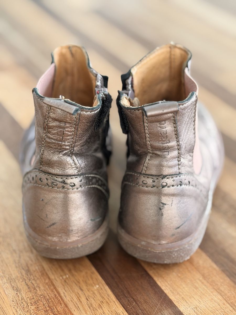 Bisgaard Scarpe per ragazze: Bisgaard Stiefelette, Gr. 32, Leder metallic finish – Usato da Allschwil venduto da cconnie 3
