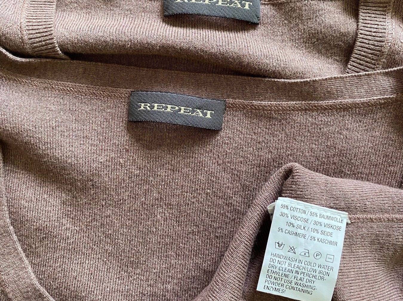 Repeat Maglioni & Felpe: Twenset Repeat Grösse 38, Seide, Cashmere, Viscose – Usato da Wallisellen venduto da skorpion-11 4