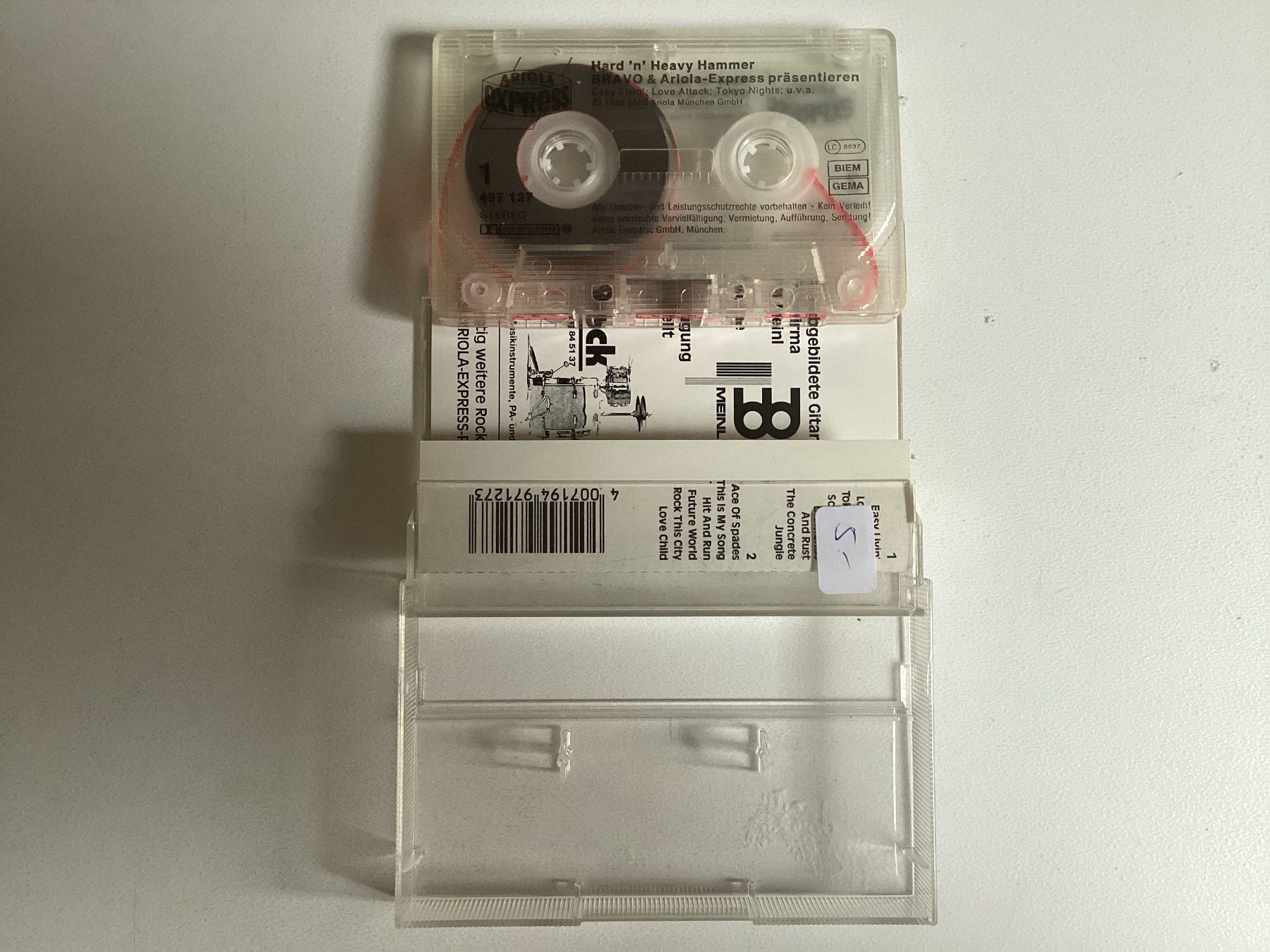 Musicassette: Hard N Heavy Hammer MC – Usato da Gutenswil venduto da Hamzian 1