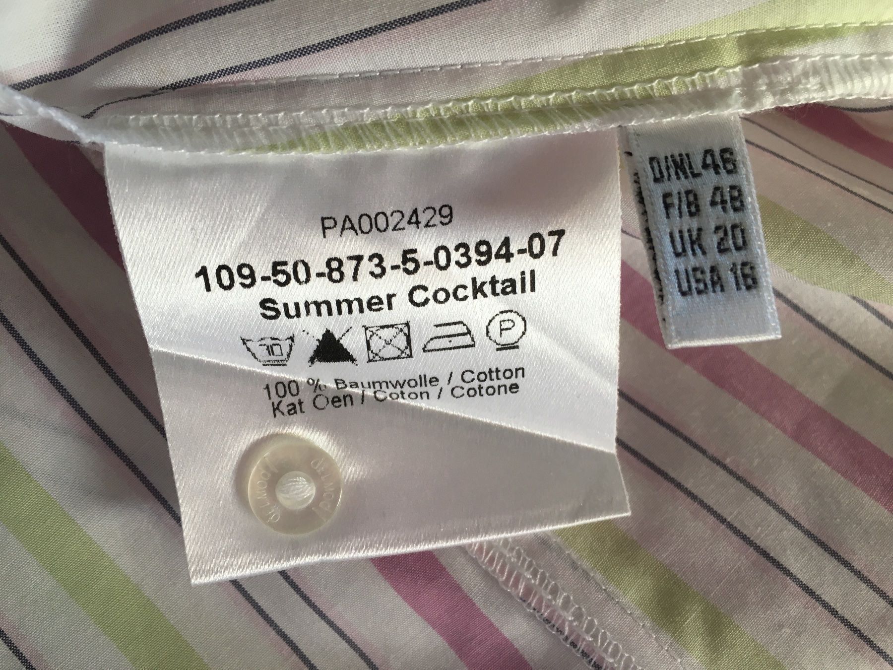 Camicette: Wunderschöne Kurzarmbaumwollbluse – Nuovo (secondo la descrizione) da Bern venduto da Smile-2707 4
