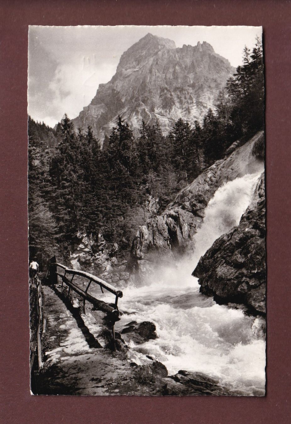 Ansichtskarten: LENK - Simmenfall - 1960 – Gebraucht aus Pully von nicecards