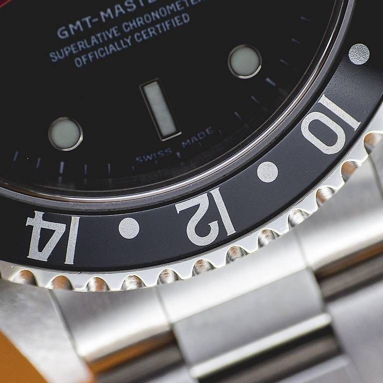 Orologi: Rolex GMT Master II, ref. 16710, vendue en 2000 – Usato da Lausanne venduto da inf_dft9 3