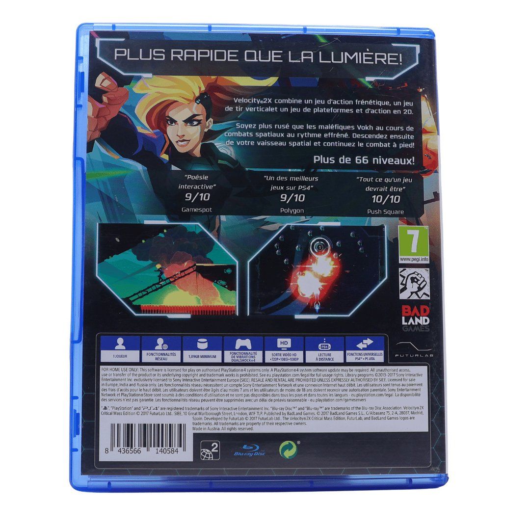 Spiele: Velocity 2X Critical Mass Edition - PS4 – Gebraucht aus Paudex von dindeboy 2