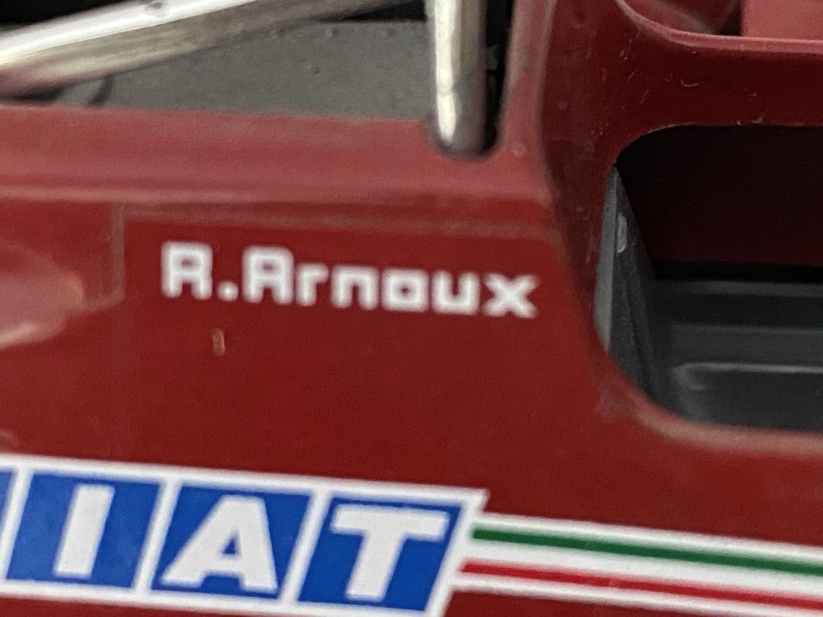 Ferrari Voitures modèles: Ferrari 126 René Arnoux  – D'occasion à St. Margrethen SG par Alfista_159 4