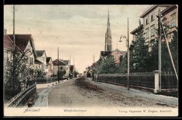 AK Amriswil, Blick in die Weinfelderstraße