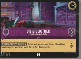 TCG LORCANA 5SSK HIMMELS LEUCHTEN De 68 Die Bibliothek - Ein