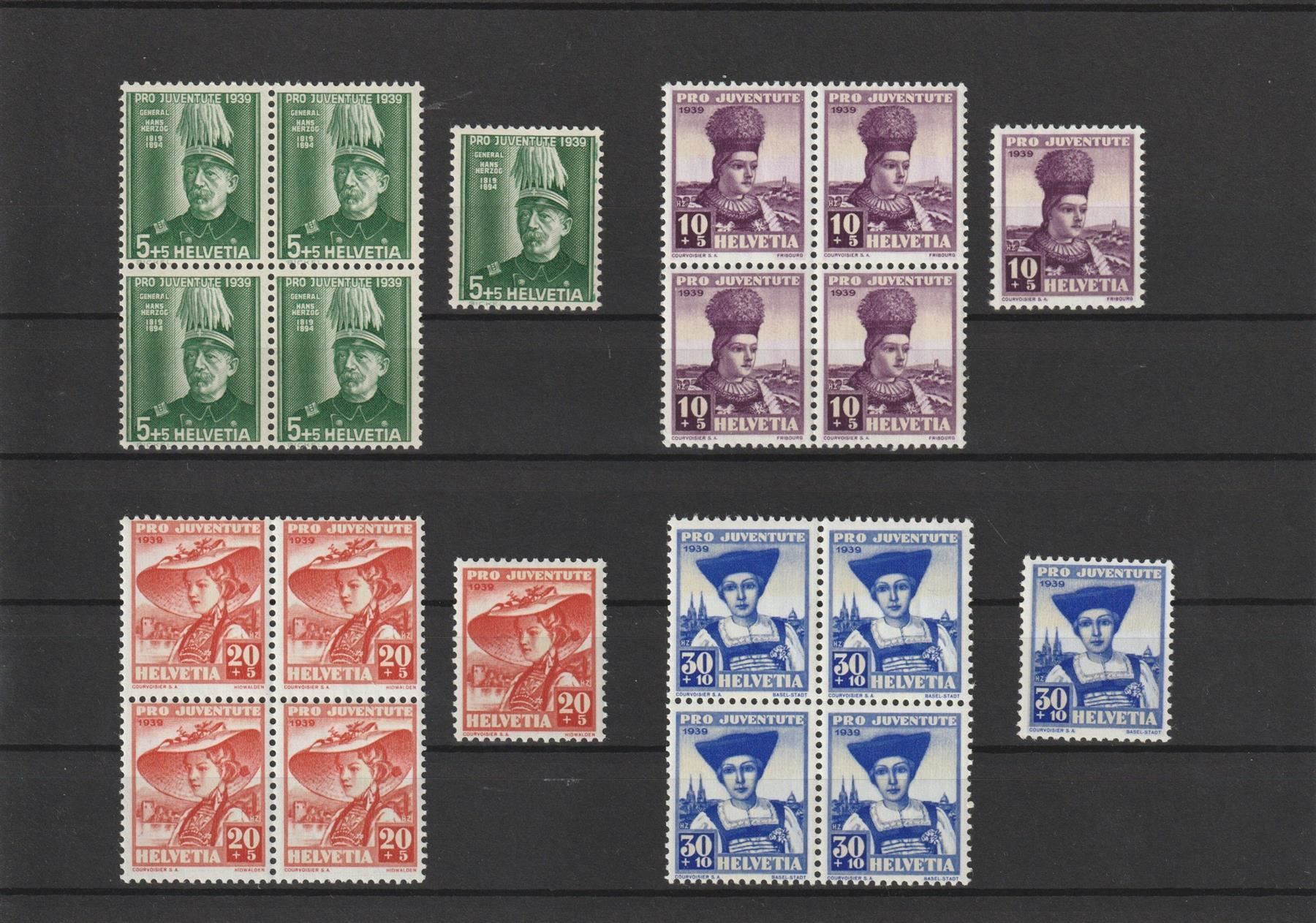 Tous les timbres: 1939 Serien postfrisch – D'occasion à Spiez par Crazyduck