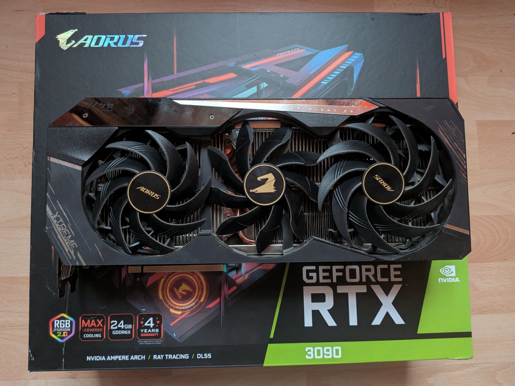 MSI Schede grafiche: GIGABYTE AORUS RTX 3090 XTREME – Usato da Yvonand venduto da pak_2tqz