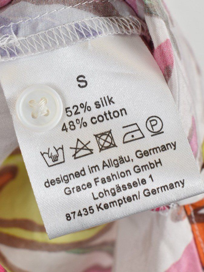 Grace Blusen: Grace Bluse, Gr.S, oversized, Seide & Baumwolle – Gebraucht aus Nürensdorf von 2ND_STORY 8
