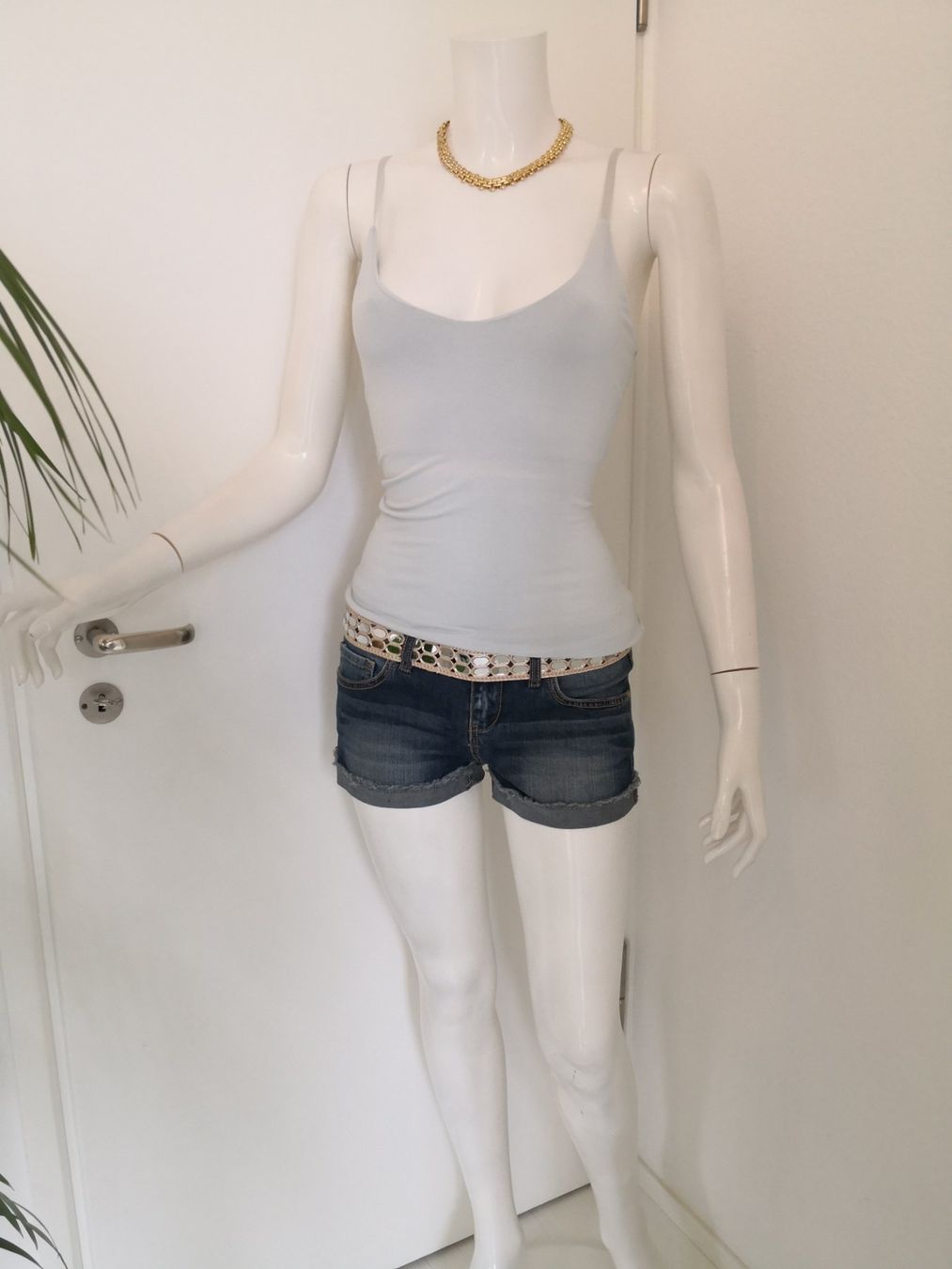Mango Top: 🤩MANGO TOP HELLBLAU – Usato da Olten venduto da Naja-Twins-Twins 5