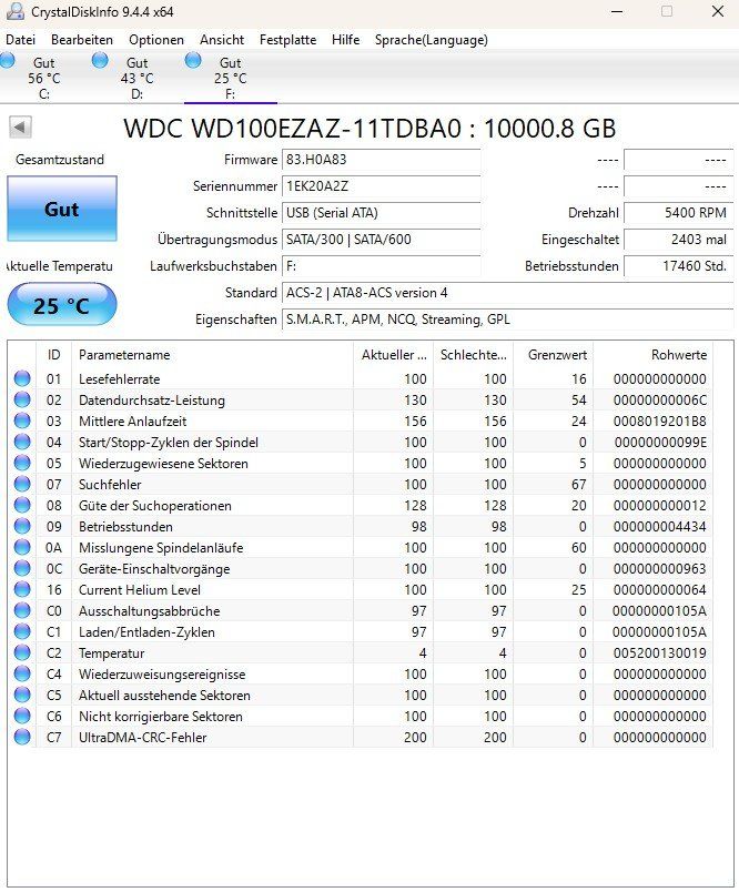 Western Digital Dischi rigidi: 10TB HDD Western Digital – Usato da Künten venduto da Thozogg 3