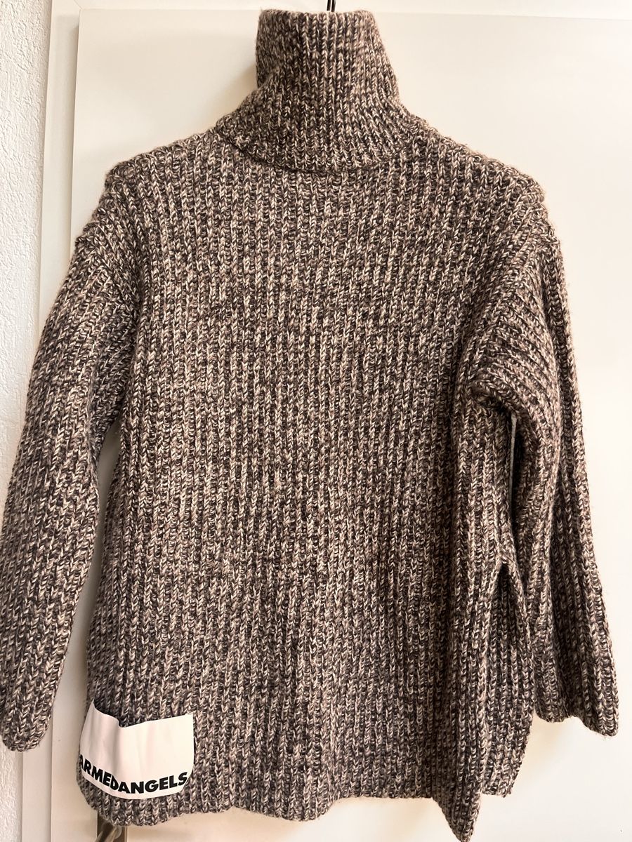 Armedangels Pullover & Sweatshirts: Armedangels Strickpullover Damen Gr. XS Wolle Mix Braun Top – Neu (gemäss Beschreibung) aus Zeiningen von man_69cj 5