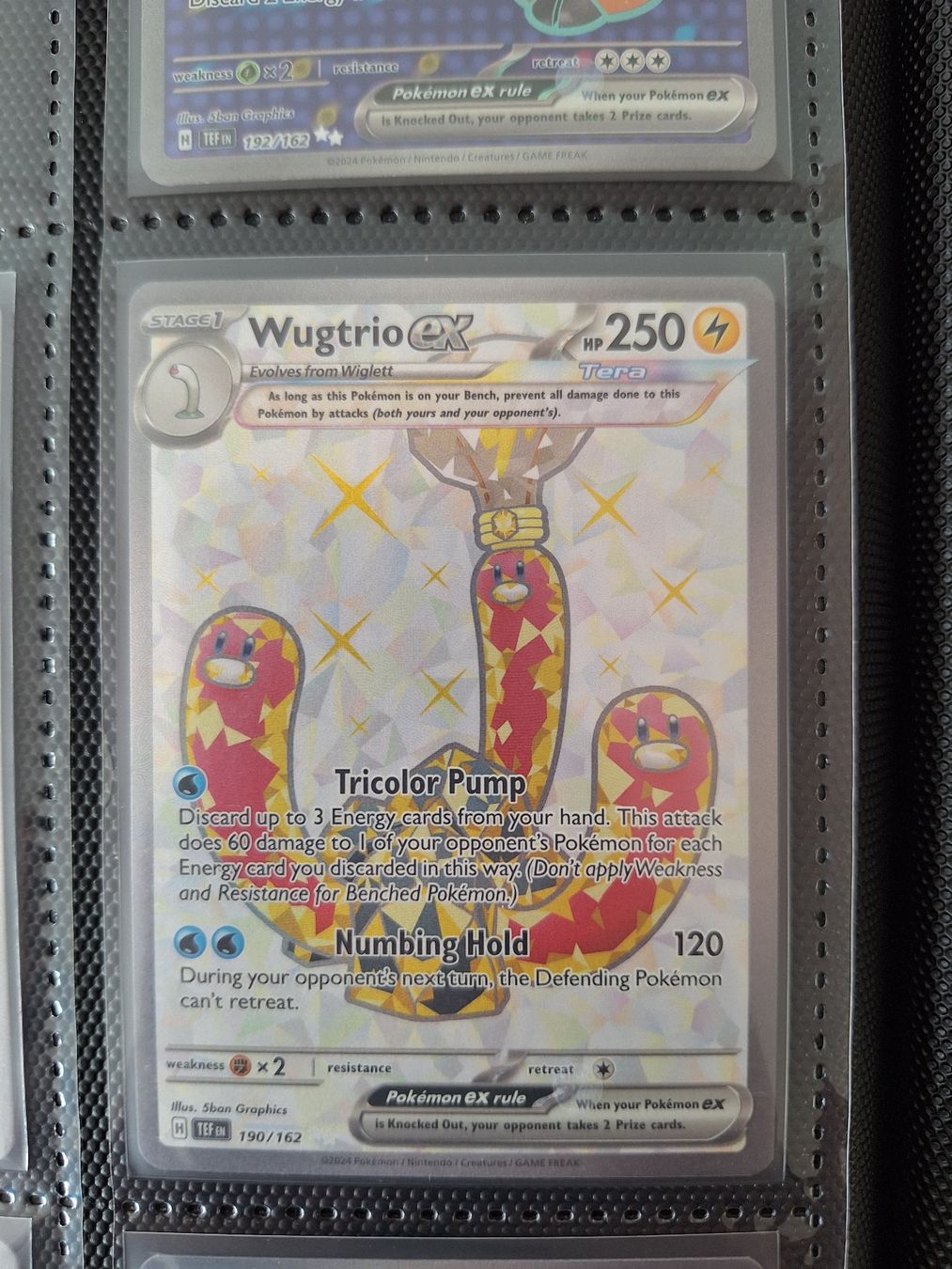 Pokémon Carte collezionabili: Wugtrio ex - Full Art – Usato da Altstätten SG venduto da GGsGameshop