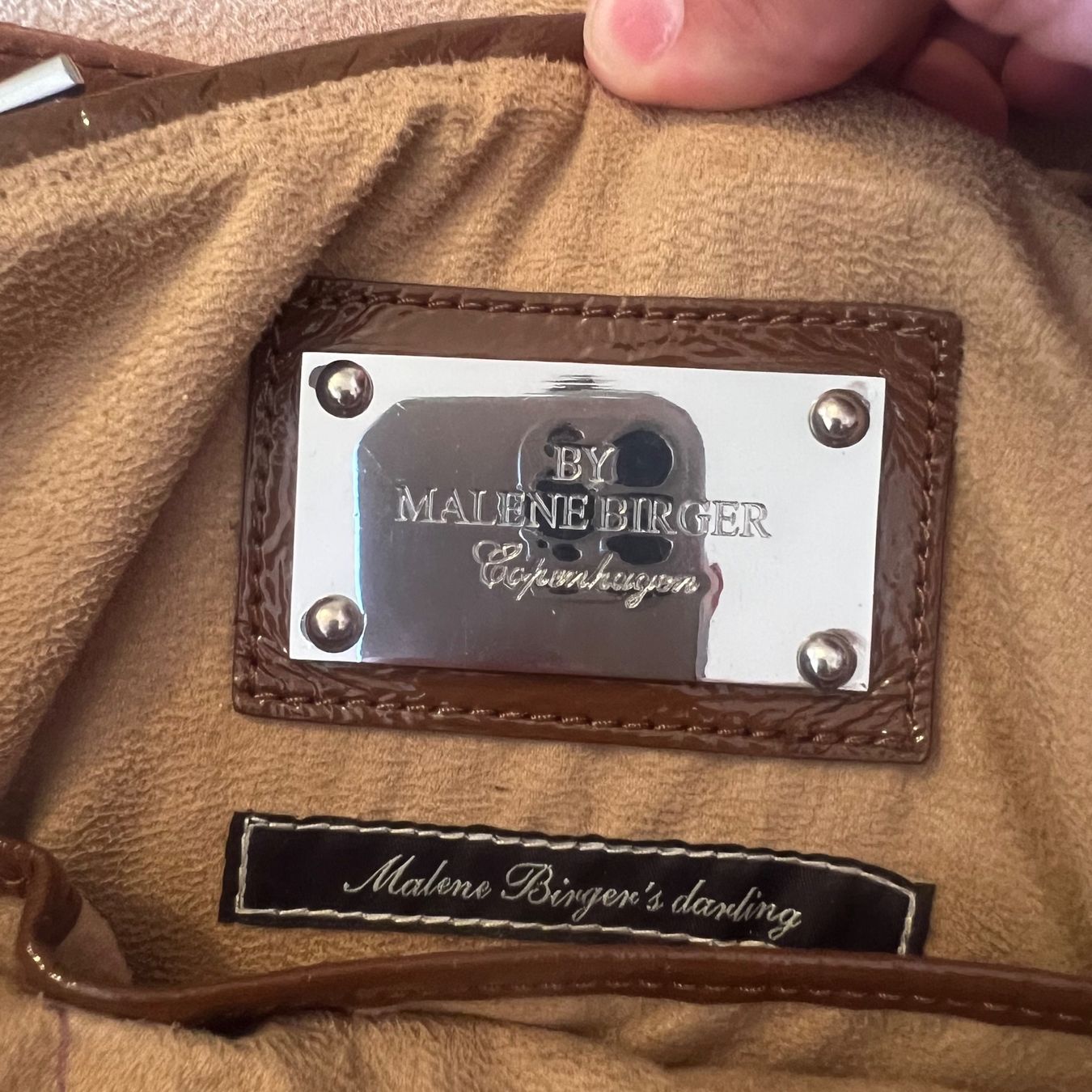 Malene Birger Borse da donna: by MALENE BRIGER echt Leder Handtasche – Usato da St. Gallen venduto da mania03 4