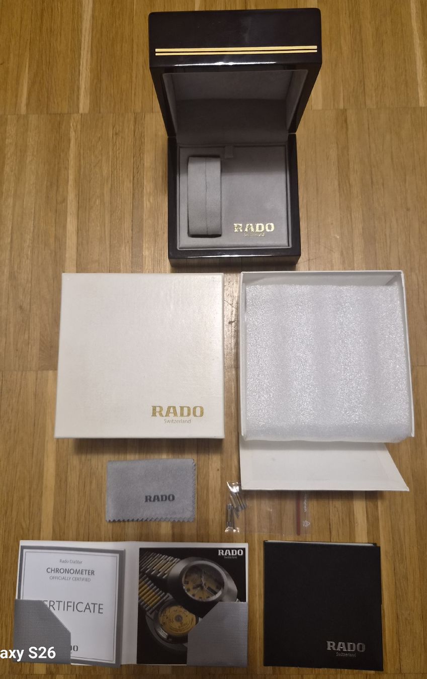 Rado Orologi: Rado The Original Chronometer Limited Edition Fullset-Box. – Usato da Münchwilen (TG) venduto da Anonym2023 1