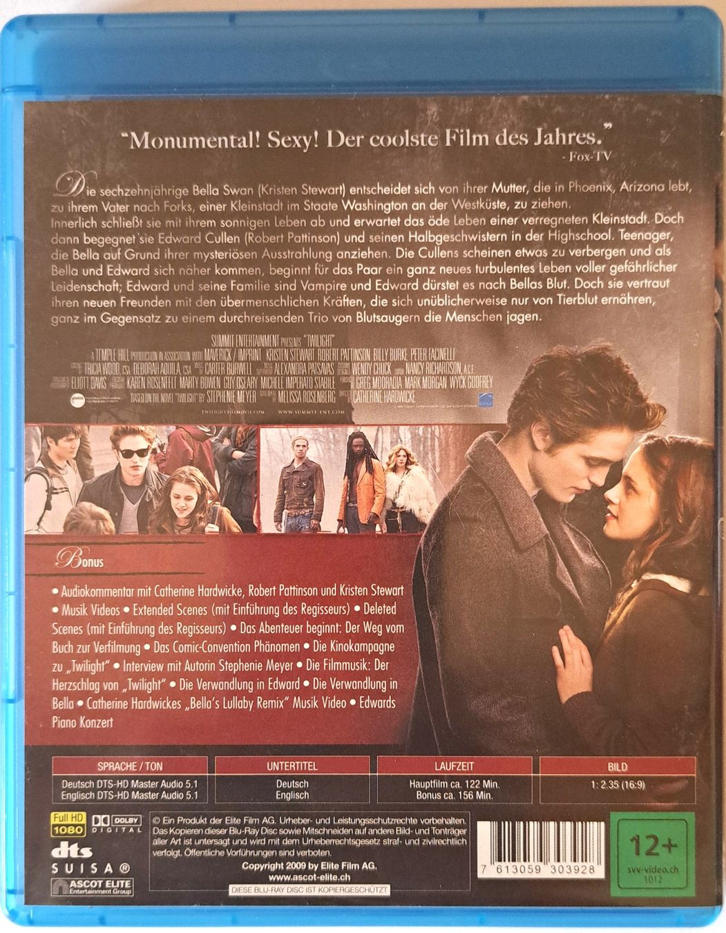 Tutti i DVDs: Twilight - Biss zu Morgengrauen – Usato da Tenniken venduto da mik_6mxg 9