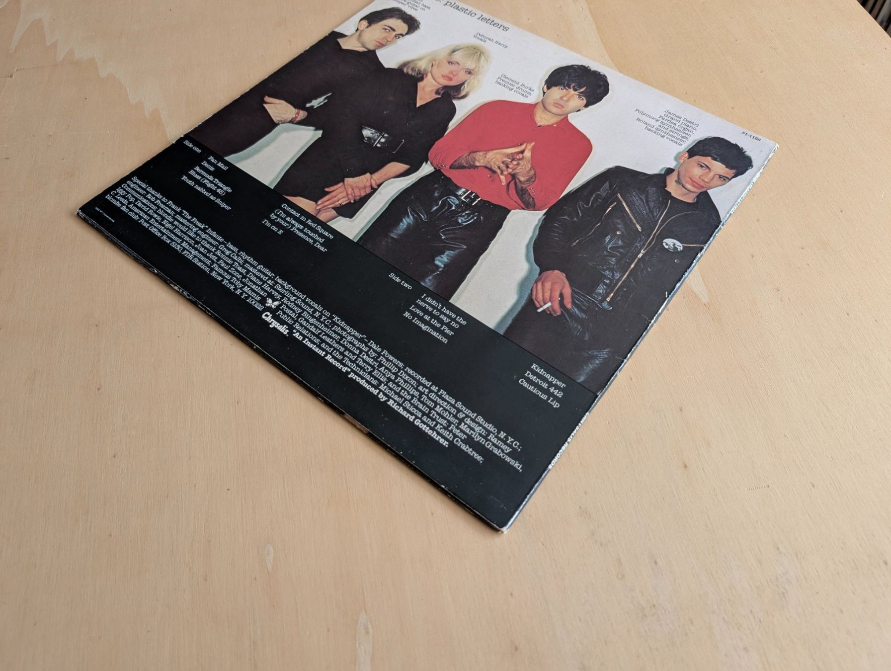 Vinyles: Blondie – Plastic Letters  EU 78 – D'occasion à Ebikon par soundundvielfalt 2