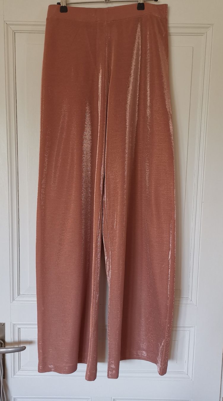 Pantaloni: Weite festliche Hose von D. Exterior – Nuovo (secondo la descrizione) da Uerikon venduto da pink_flamingo