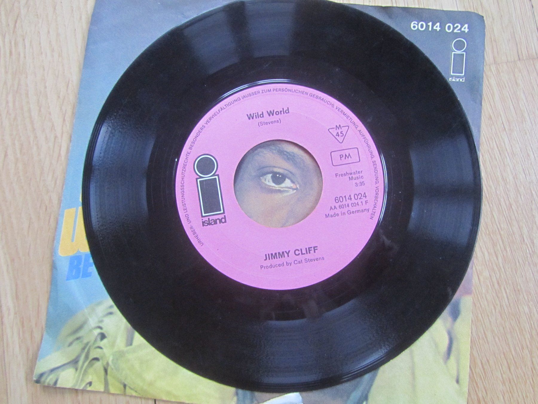 Dischi in vinile: Jimmy Cliff - Wild World / Be Aware - Single Schallplatte – Usato da Seengen venduto da mikelele 1