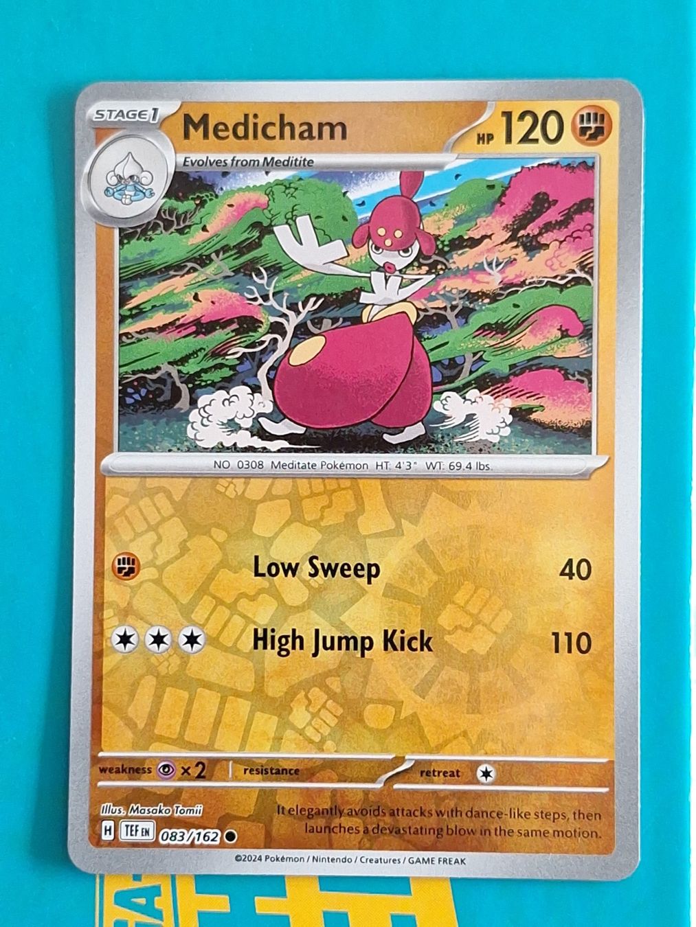 Pokémon Carte collezionabili: Medicham - Pokemon Temporal Forces Reverse Holo - #2.6 – Usato da Altstätten SG venduto da GGsGameshop