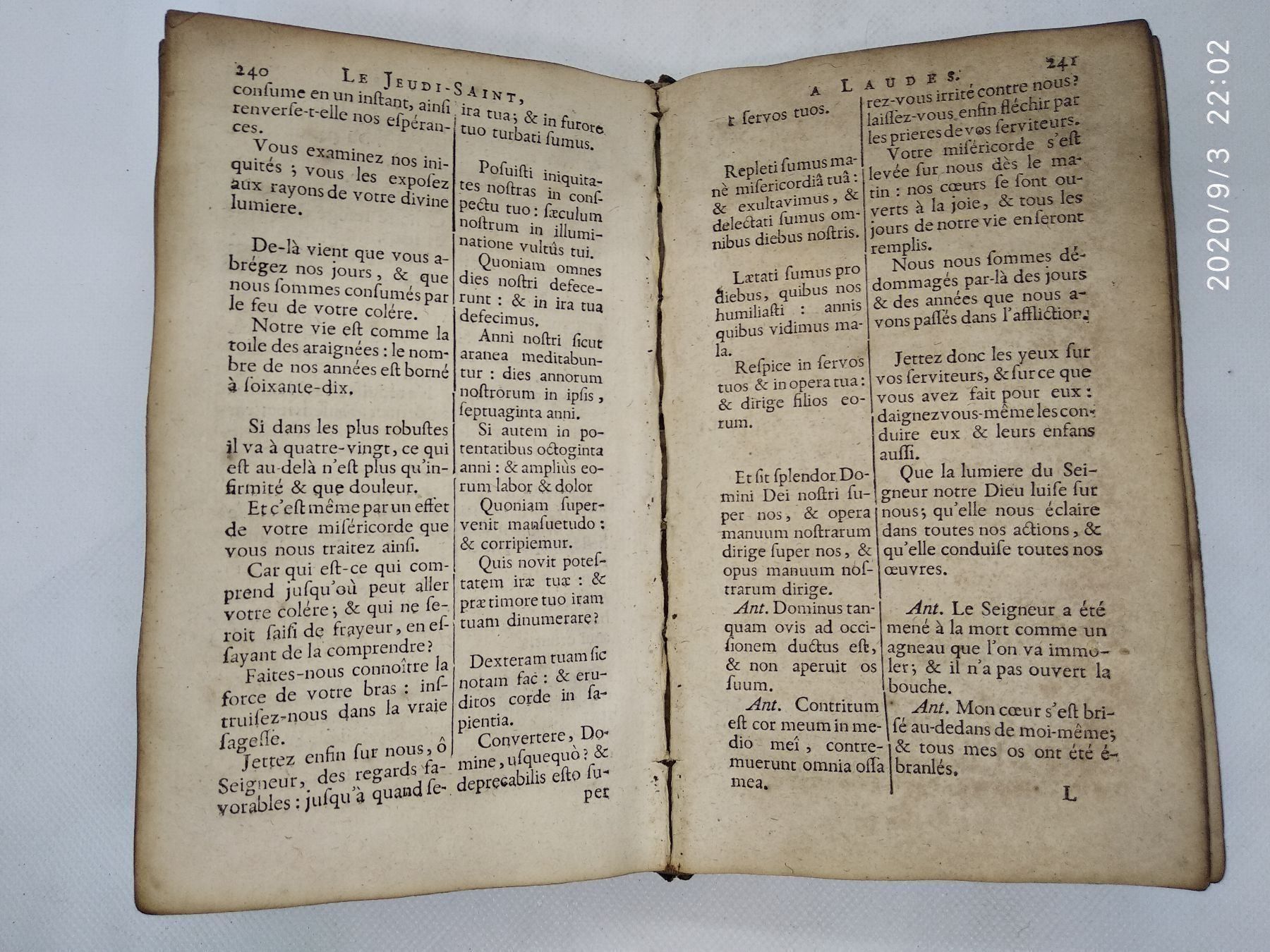 Bücher: OSTER-MESSEBUCH 1771 – Gebraucht aus Goldach von Gaip 1