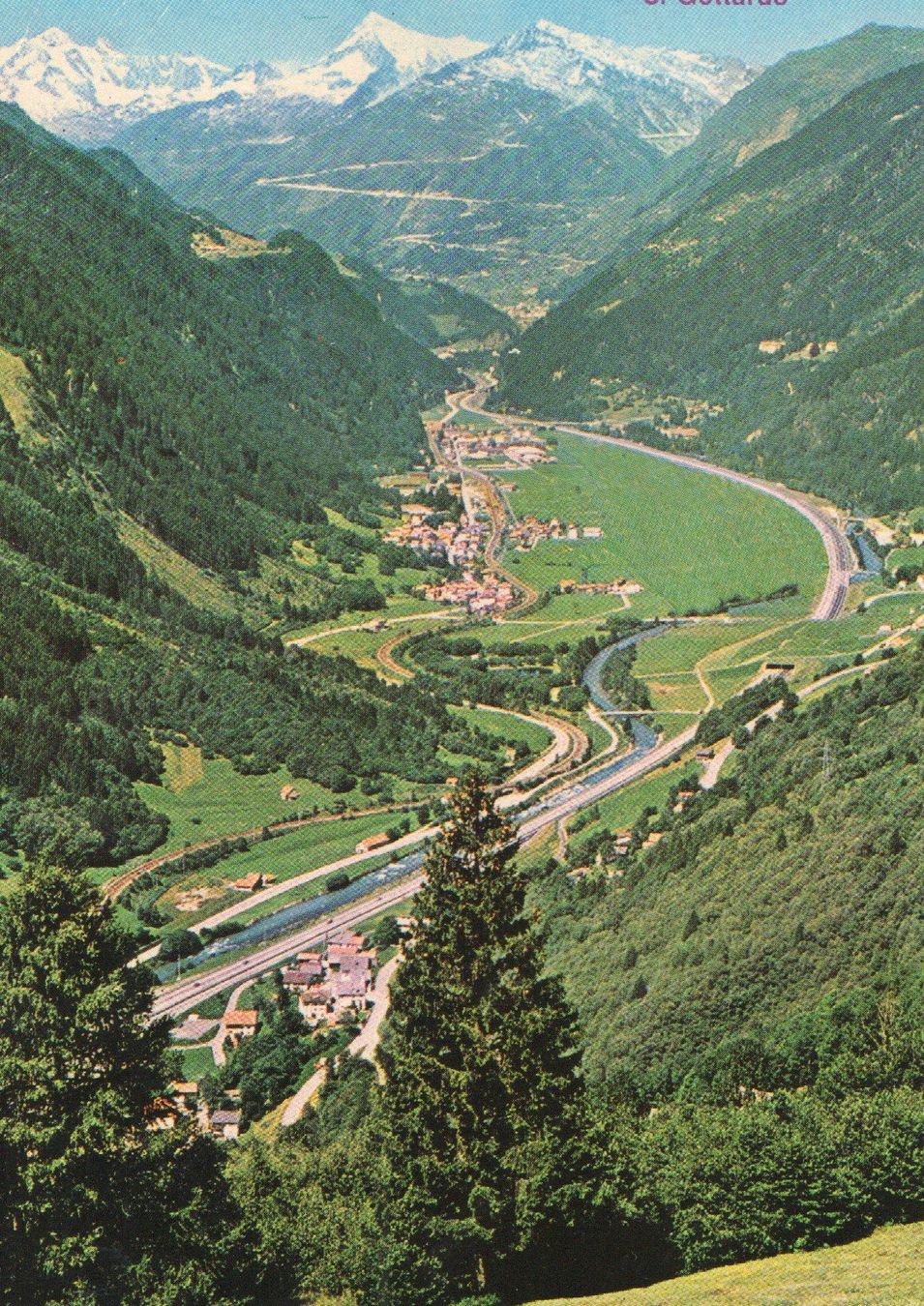 Cartoline postali: Ambrì Piotta con San Gottardo – Nuovo (secondo la descrizione) da Melano venduto da pisonsdro