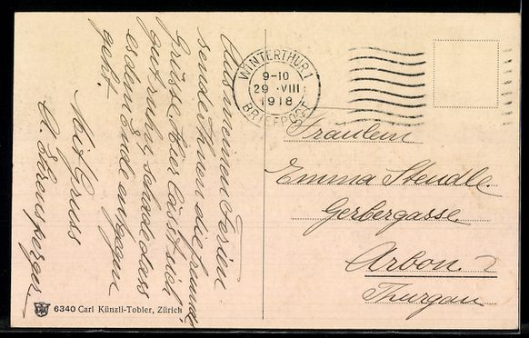 Cartes postales: AK Winterthur, Technikum – D'occasion à Berlin par bartko-reher 1
