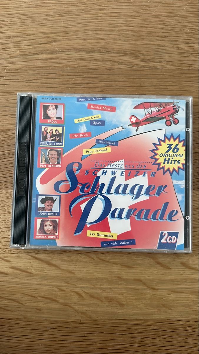 CD: Schweizer Schlager Parade - Die grössten Hits (2CD) – Usato da Münsingen venduto da Sim2977