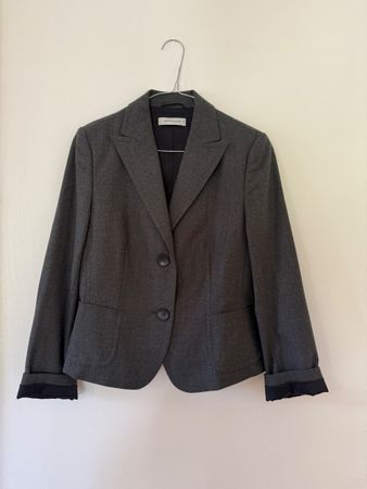RENÉ LEZARD Blazer Gr. 36 – Schurwolle – Anthrazit