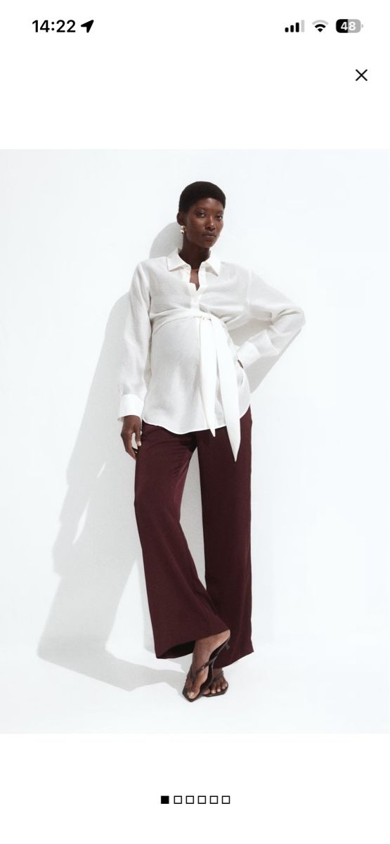 Pantaloni: H&M maternity hose neu M – Nuovo e nell'imballaggio originale da Root venduto da Fashionhomeandmore 1