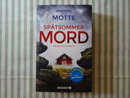 Andreas De la Motte - Spätsommer Mord, Kriminalroman - B1141