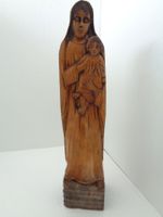 Maria mit Kind geschnitzt aus Holz 52cm.