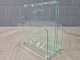 Acryl Magazin Rack, Zeitungsständer Plexiglas grün