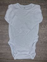 H&M Baby Body langarm Gr. 74, Baumwolle